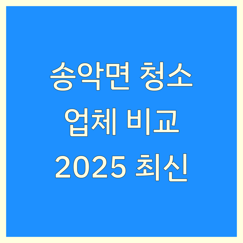 아산시 송악면 청소업체 한눈에 비교 | 2025년 최신 정보 총정리