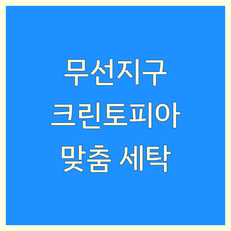 여수 무선지구에서 크린토피아 문제 끝! 믿을 수 있는 세탁 전문점 | 맞춤형 서비스 가이드
